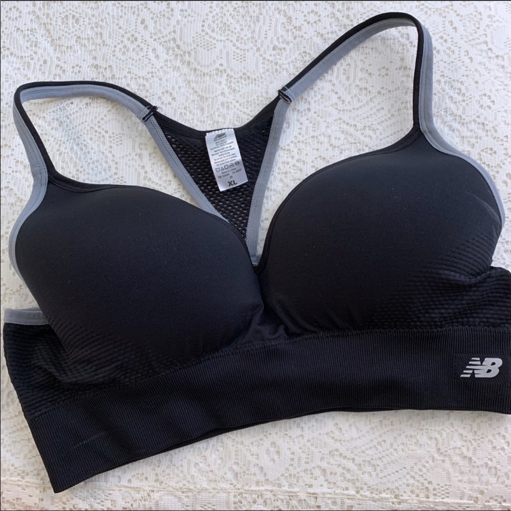 New Balance Black Sports Bra